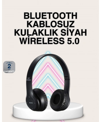Katlanabilir Tasarımlı Bluetooth 5.0 Kulaklık | Eller Serbest Arama ve Çift Cihaz Desteği