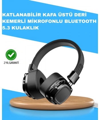 Katlanabilir Tasarımlı Taşınabilir Kablosuz Müzik Kulaklığı