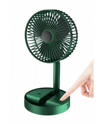 Katlanabilir Usb Şarjlı Masaüstü Soğutucu Mini Fan Telefon Tutucu