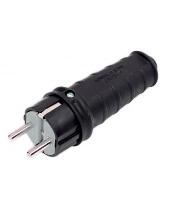 Kauçuk 1 X 16 A Topraklı Erkek Fiş 220V