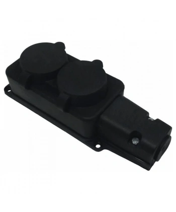 Kauçuk 220 Volt Uzatma 2li Priz