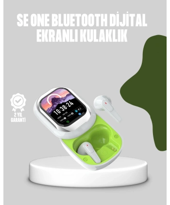 Kayar Kapak Tasarımlı Dokunmatik Ekranlı Kablosuz Bluetooth Kulaklık