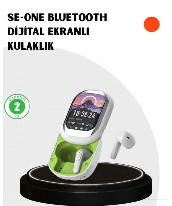 Kayar Kapaklı Şarj Kutusu Ve Dokunmatik Ekranlı Bluetooth Stereo Kulaklık