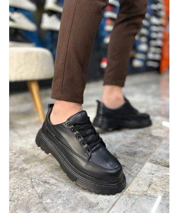 KB-702 Kuback Kömür Cilt Günlük Erkek Ayakkabı