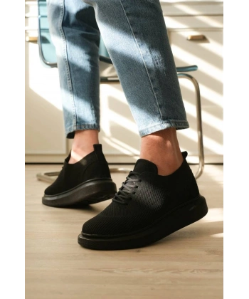 KB-M101 Kuback Kömür Triko Bağcıklı Günlük Erkek Ayakkabı