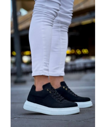 KB-X20 Kuback Siyah Süet  Günlük Erkek Ayakkabı