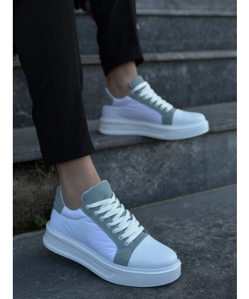 KB-X46 Kuback Beyaz Bebe Mavi Yüksek Beyaz Taban Günlük Spor Ayakkabı