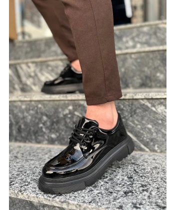 KB-X6 Kuback Kömür Rugan Günlük Erkek Ayakkabı