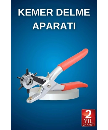 Kemer Delme Pensesi Deri Delici Pensi Zımba 6 Farklı Boyutta