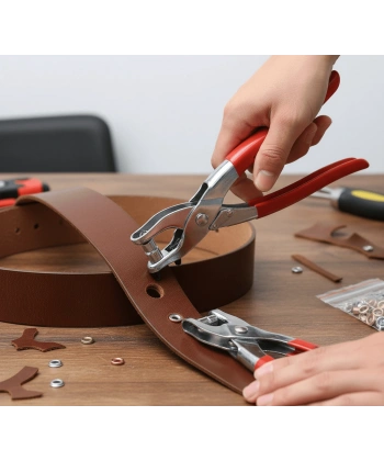 Kemer Delme Perçin Atma Pensesi 2 li Seti