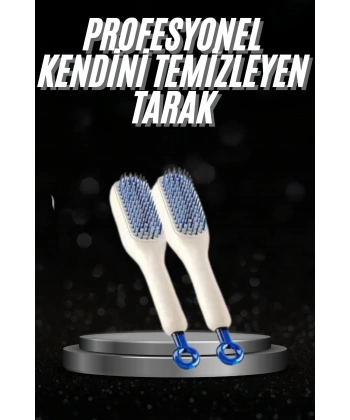 Kendi kendini Temizleyebilen Hijyenik Saç Fırçası Anti-Statik Teknolojisi
