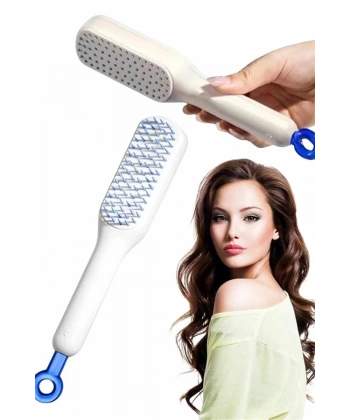 Kendi kendini Temizleyebilen Hijyenik Saç Fırçası Anti-Statik Teknolojisi
