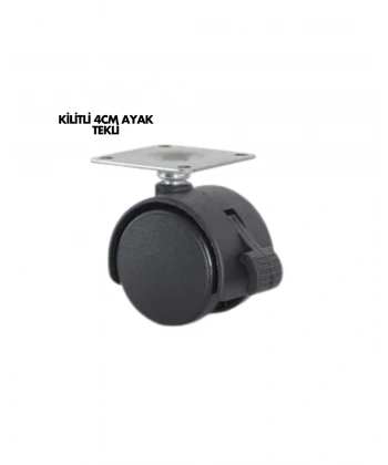 KİLİTLİ 4CM AYAK TEKLİ
