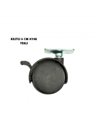 KİLİTLİ 6CM AYAK TEKLİ