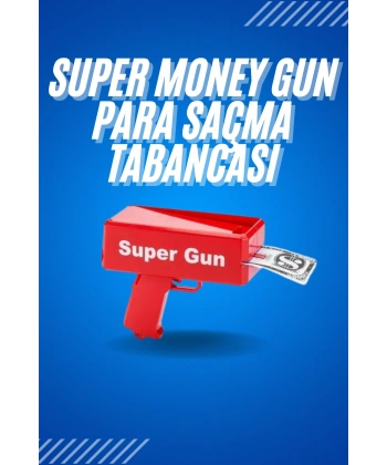 Kırmızı Çocuklara Özel Para Fırlatma Makinesi Para Saçma Tabancası