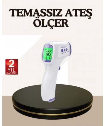 Kızılötesi Alından Temassız Ateş Ölçer Akıllı Sesli Uyarı