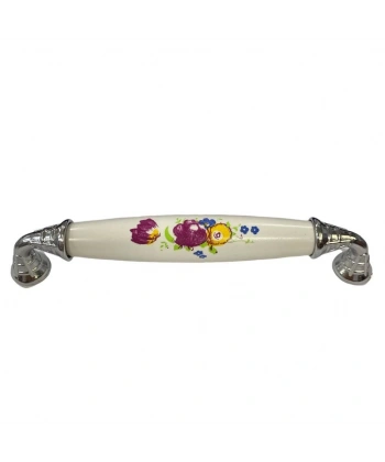 Klasik Silindir Kulp Krom 128 mm