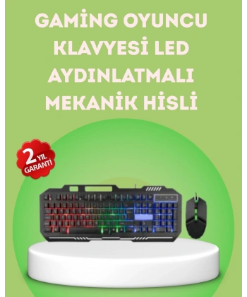 Klavye ve Mouse Seti PG8018 – Dayanıklı Tuşlar, Hızlı Komut