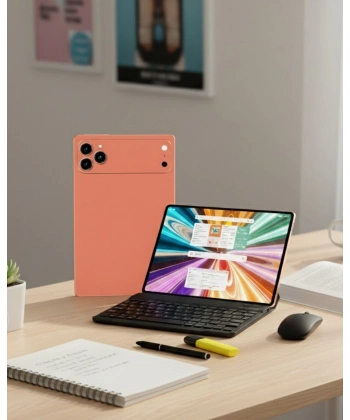 Klavyeli Android Tablet Geniş Hafıza Seçenekleri ve IPS Ekran