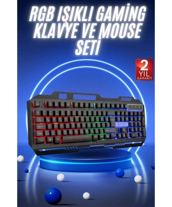 Klavyesi Led Aydınlatmalı Mekanik Hisli