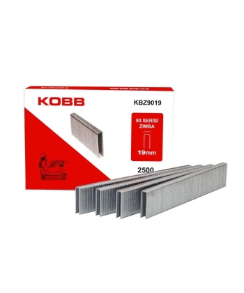 Kobb KBZ9019 19 mm 2500 Adet U Zımba Teli
