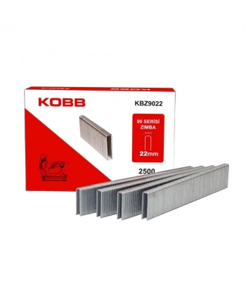 Kobb KBZ9022 22 mm 2500 Adet U Zımba Teli
