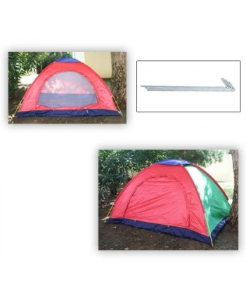 Kolay Kurulumlu Kamp Çadırı 3 - 4 Kişilik -Taşıma Çantalı