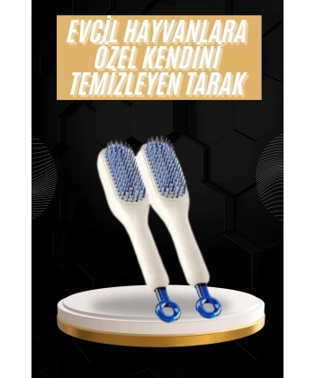 Kolay Temizlenen Fırçası Evcil Hayvanlara Özel Tüy Temizleme
