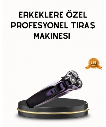 Kompakt Şarjlı Saç Sakal Tıraş Makinesi Kuru Kullanım Özellikli