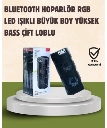 Kompakt Tasarım, Yüksek Ses Performansı – Çoklu Giriş Seçenekli Kablosuz Hoparlör (Bluetooth, USB, SD Kart, AUX)