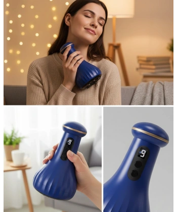 Kompakt Tasarımlı Çok Fonksiyonlu Masaj Cihazı