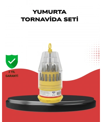 Kompakt Tornavida Seti Elektronik Cihaz Tamiri İçin