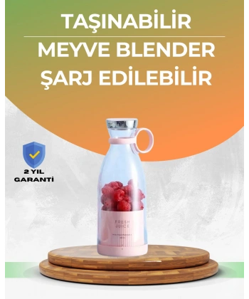 Kompakt ve Şık Tasarımlı Taze Meyve Suyu Hazırlayıcı