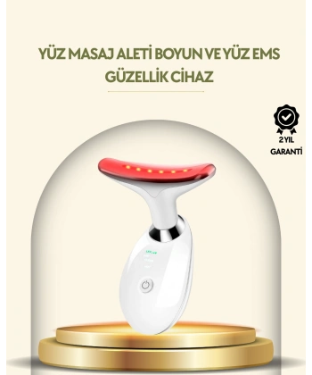 Kompakt ve Taşınabilir Cilt Bakım Cihazı – 3 Fonksiyonlu, USB Şarjlı, LED Işıklı Güzellik Aleti