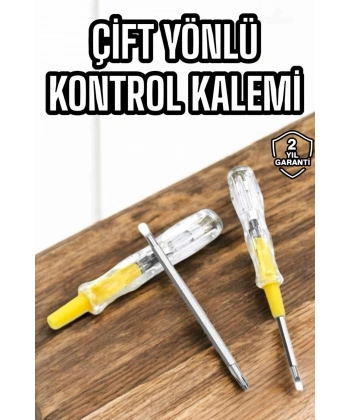 Kontrol Kalemi Nikel Kaplama Çift Başlıklı Test Cihazı