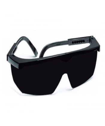 Korumalı Laboratuvar Gözlüğü Siyah / Çapak Gözlüğü