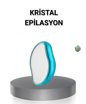 Kristal Tüy Alıcı Epilatör Kremsiz Kullanım Yüz ve Vücut İçin