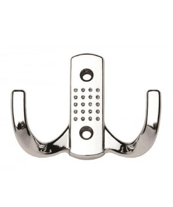 Krom Kaplama Noktalı Vestiyer Askısı 2 Li