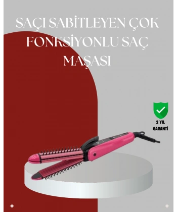 Kuaför Kalitesinde Saç Şekillendirici | Pratik Kullanım