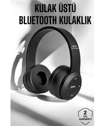 Kulak İçi Kablosuz Bluetooth Kulaklık Ekstra Bass ve Çok Yönlü Kullanım