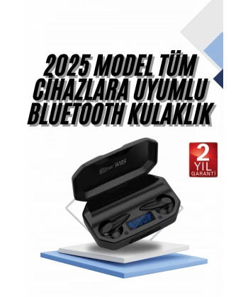 Kulaklık Bluetooth 5.2 Kablosuz Kulakiçi Rgb Işıklı Çift Mikrofonlu