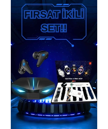 Kulaklık ve Çok Kordonlu Akıllı Saat Gürültü Önleyici GPS Desteği