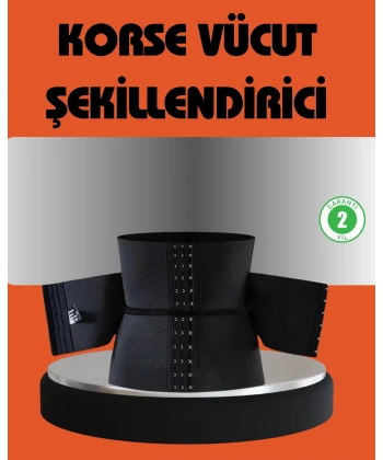 Kum Saati Görünüm Destekleyici Bel Şekillendirici