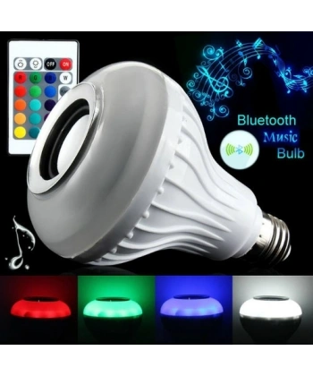 Kumandalı Bluetooth Disco Ampul RGB