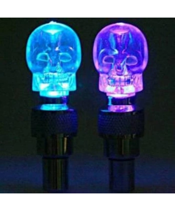 Kurukafa Şeklinde Işıklı Sibop Kapağı (2 Adet)