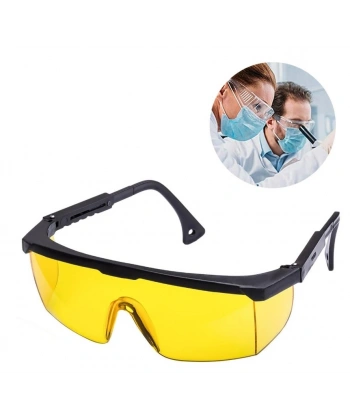Laboratuvar Gözlüğü / Çapak Gözlüğü Sarı