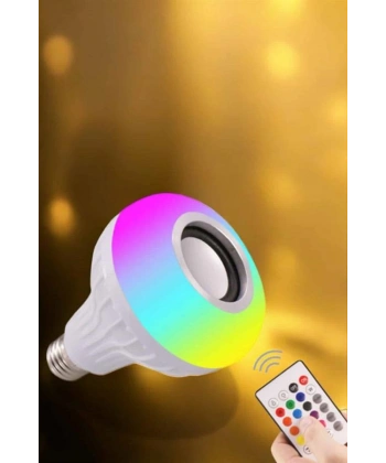 Lamba Led Hoparlör Dayanıklı ve Uzun Ömürlü Bluetooth Hoparlör