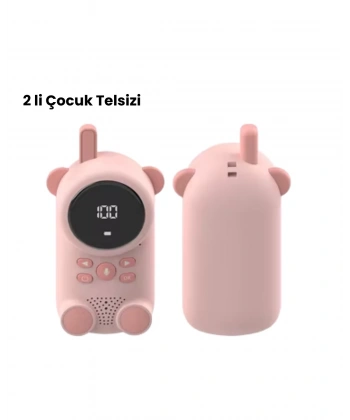 LCD Ekranlı Bebek m2 Telsizi