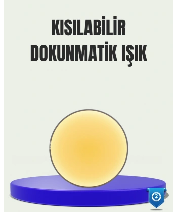 LED Hareket Sensörlü Gece Lambası Kablosuz Duvar Tipi