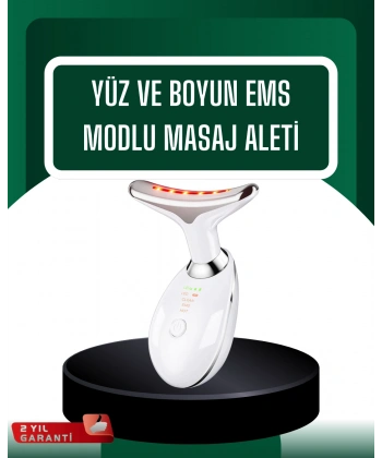 LED Işık Destekli Kırışıklık Karşıtı Yüz Bakım Aleti